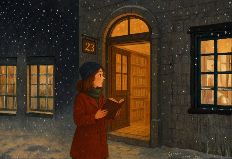 A livraria que só abre no dia 24 de Dezembro